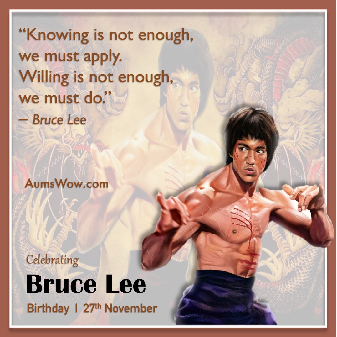 Bruce lee cheap birthday images