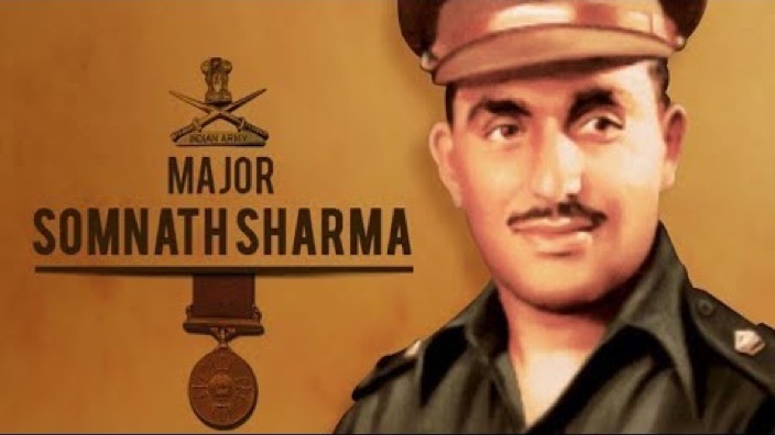 AumsWow | Major Somnath Sharma PVC Birth Anniversary